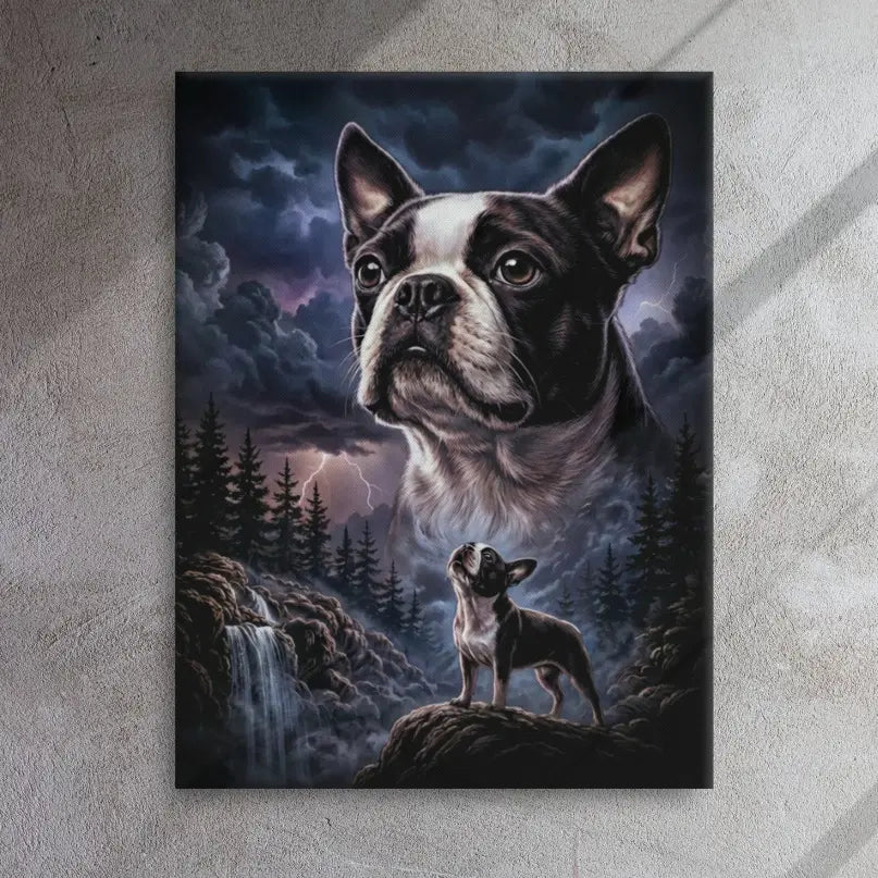 Office And Bedroom Wall Art Niche Spray-painted Artwork