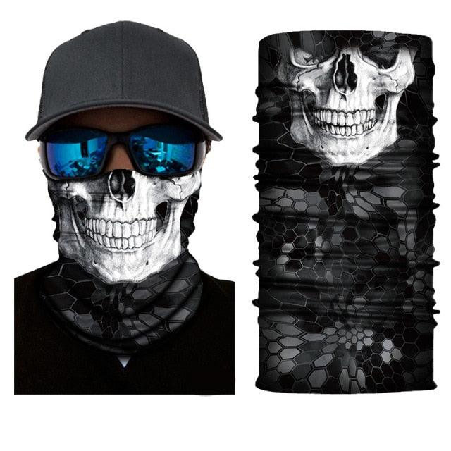 Outdoor Sport Seamless Bandanas Neck Warmer Buffe Face Shield Motorcycle Cycling Balaclava Headband Mask Hiking Fishing Scarf Bandanas Women Men Neck Gaiter Cover Turban Multipurpose Balaclava Elastic UV Face Shields for Women