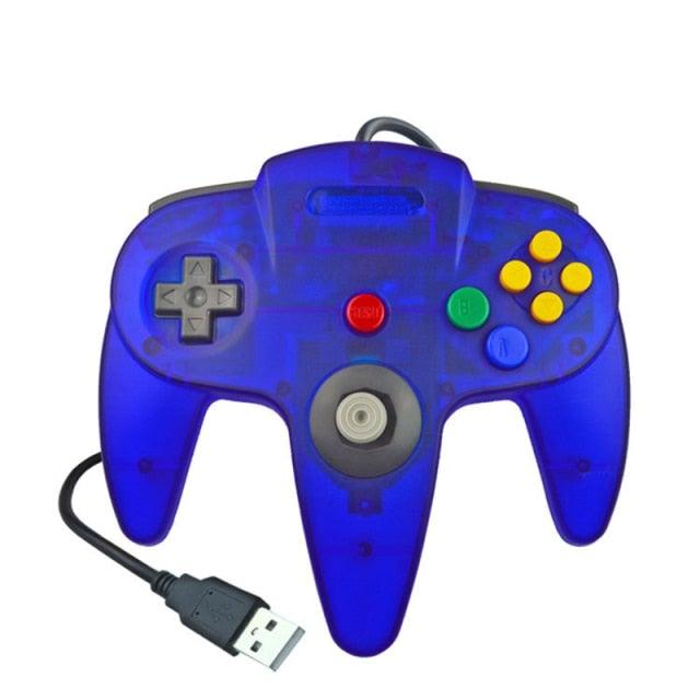 Perfect White M Shaped USB Wired Gamepad Classic Joystick Controller Compatible With Computer PC Laptop