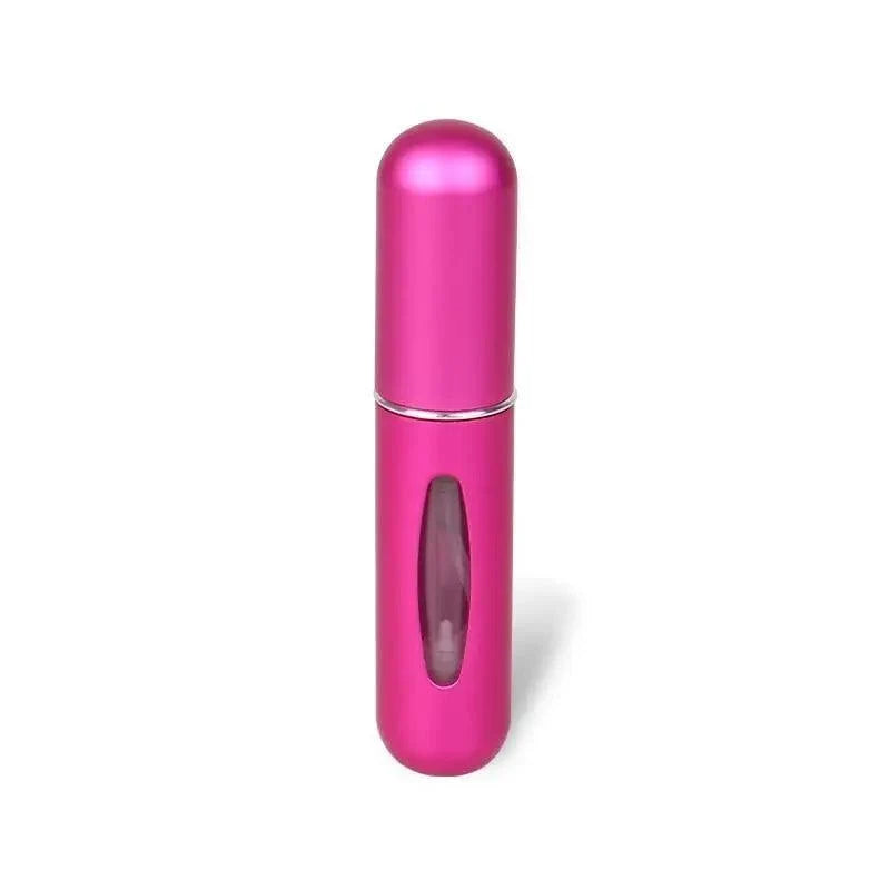 Portable Mini Refillable Atomizer Bottle Lightweight Container For Cosmetics Mini Aluminum Empty Bottle For Traveling Cute Little Bottle For Ladies 5ml