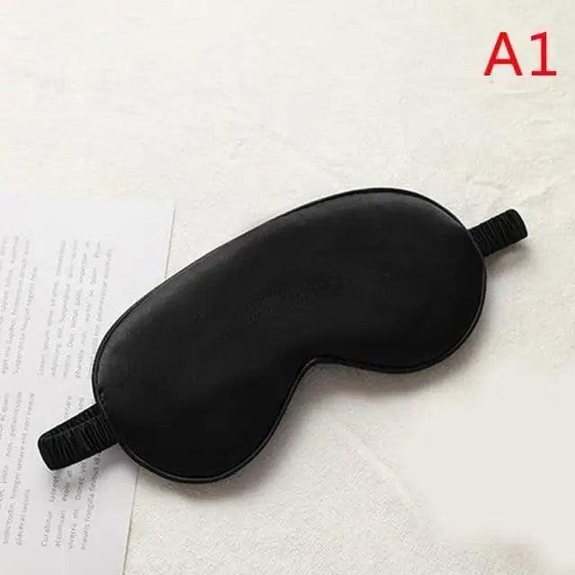 Portable Sleeping Eye Mask Cover Eye Patch Smooth Blindfold Rest Relax Eye Cover Soft And Comfortable Night Blindfold For Women