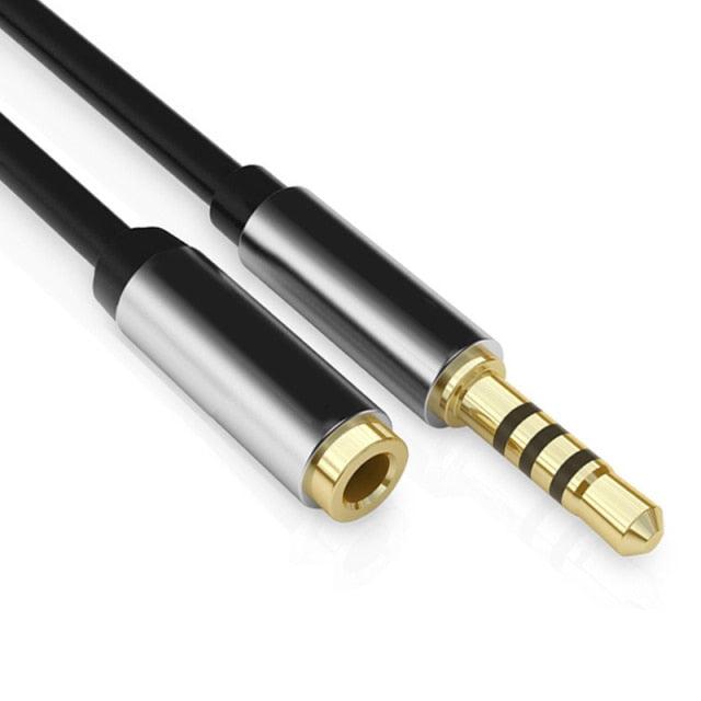Premium 3.5mm 1m/2m/3-m  AUX Headphone Cable Jack For Car  Speaker Mobile Phone Headphones