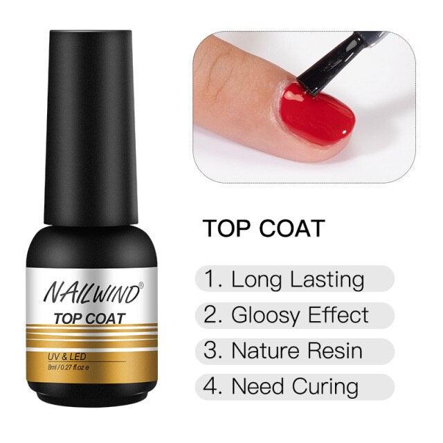 Luxury Womens Colorful Gel Nail Polish 8ml Semi Permanent UV/LED Glossy Effect Popular Design For Women and Girls in Fashion Style