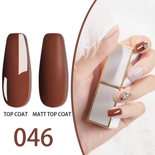 New Fashion Colorful Nail Gel Polish Glossy Matte High Effect Modern Manicure Design For Nails For Girls and Women