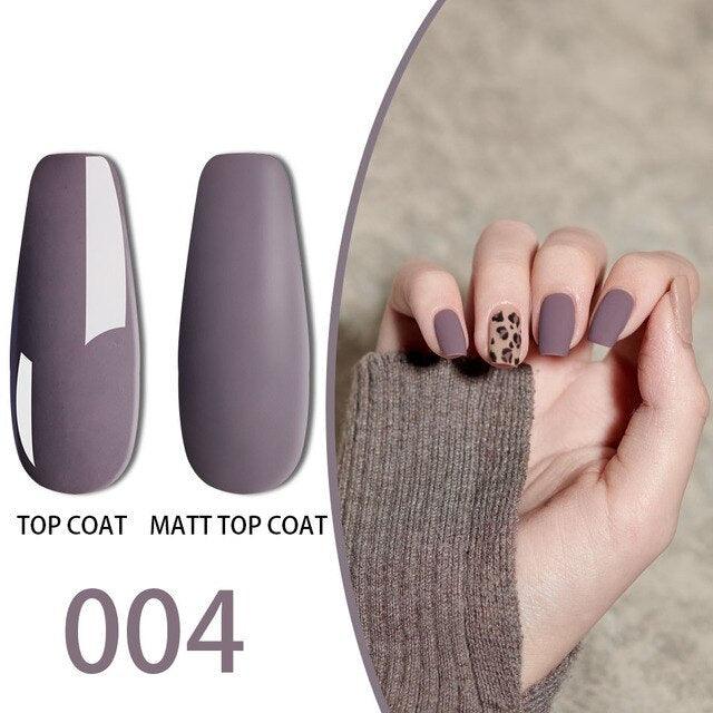New Fashion Colorful Nail Gel Polish Glossy Matte High Effect Modern Manicure Design For Nails For Girls and Women