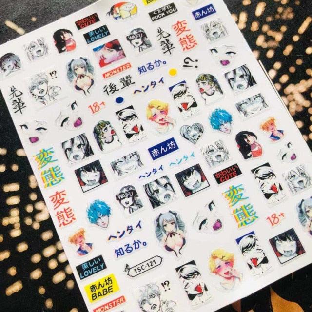 3D Nail Art Stickers Decal Template Nail Tool Decorations Nail Slider  Metallic Nail Art Stickers Set Love Metal Nail Studs Decals for Women Nail Decorations Accessories Metal Curve Stripe Lines Design Letter Nail Sticker Decoration