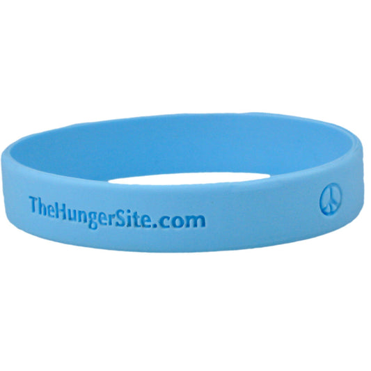 Hunger Site Cultivate Peace Silicone Bracelet