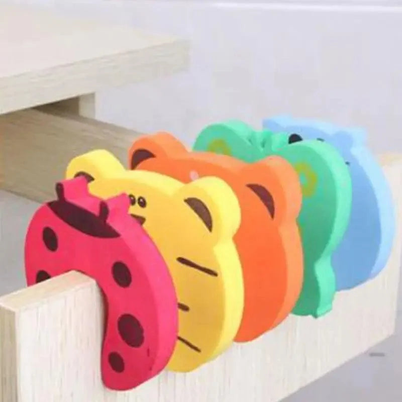 Protection Baby Safety Cute Animal Security Door Stopper Baby Card Lock Newborn Care Child Finger Protector