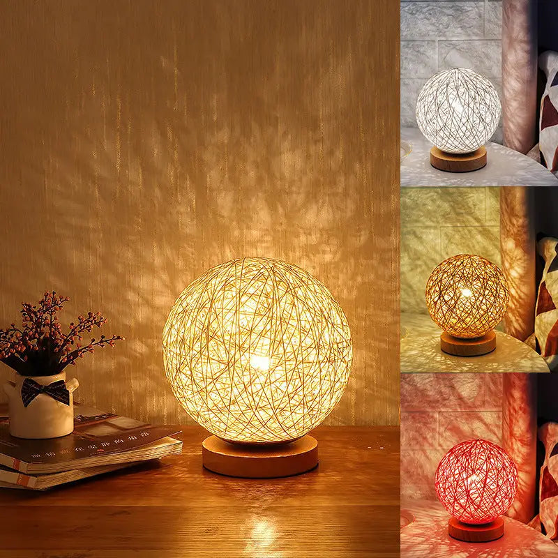 Sepak Takraw LED Night Light Creative Starry Sky Children Gift Usb Table Lamp Bedroom Bedside