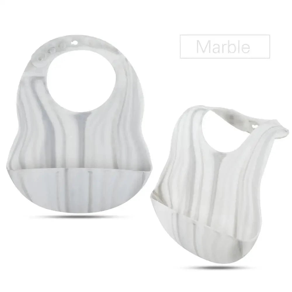 Silicone Bibs For Kids Newborn Baby Feeding Tableware Waterproof  Baby Bibs For Toddler Bib For Kids