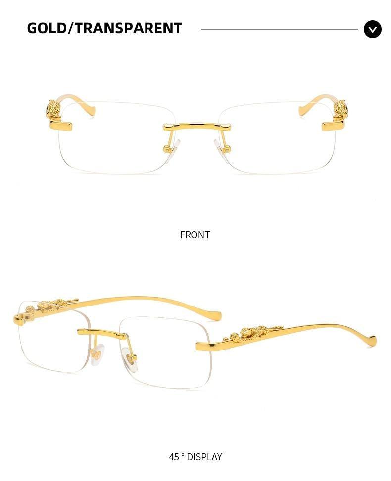 Simple Design Stylish Fashionable Sunglasses Vintage Square Shape Sunglasses For Women & Men New Luxury Design Popular Travel Driving Metal Frame Sun Glasses Anti Blue Light Summer Eyeglasses