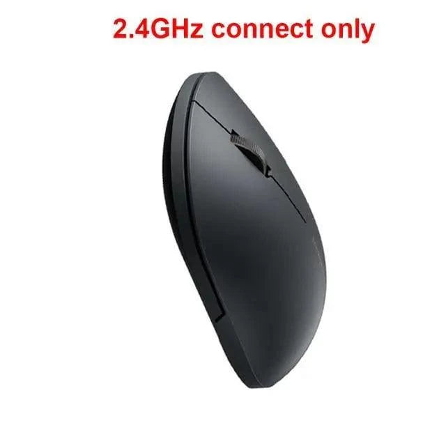 Simple Modern White/Black Wireless Bluetooth USB Connection Optical Mouse For Laptop PC Portable Slim Rechargeable Mouse Computer Mouse