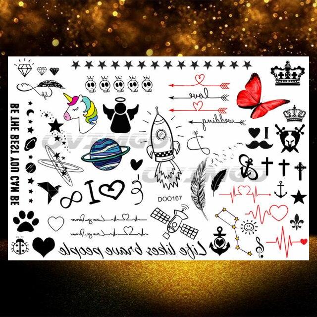 Small 3D Dinosaur Temporary Sticker Tattoos Colorful Tiny Tattoos For Party Children