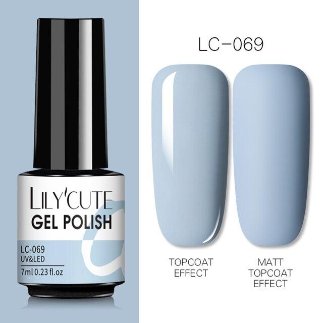 Stylish Blue Womens Nail Gel Polish Permanent UV Gel Popular High Quality Colorful Nail Polish Gel For Girls