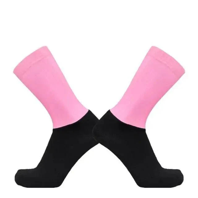 Stylish Summer  Breathable Cycling Socks For Men Anti Slip Seamless Sports Cycling Socks For Men Modern Design Running Sports Socks