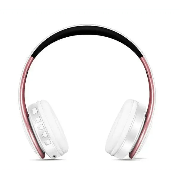Stylish Wireless Bluetooth Headphone Stereo Headset Music Headset Foldable Wireless and Wired Stereo Headset Micro SD/TF FM For Cell Phone PC