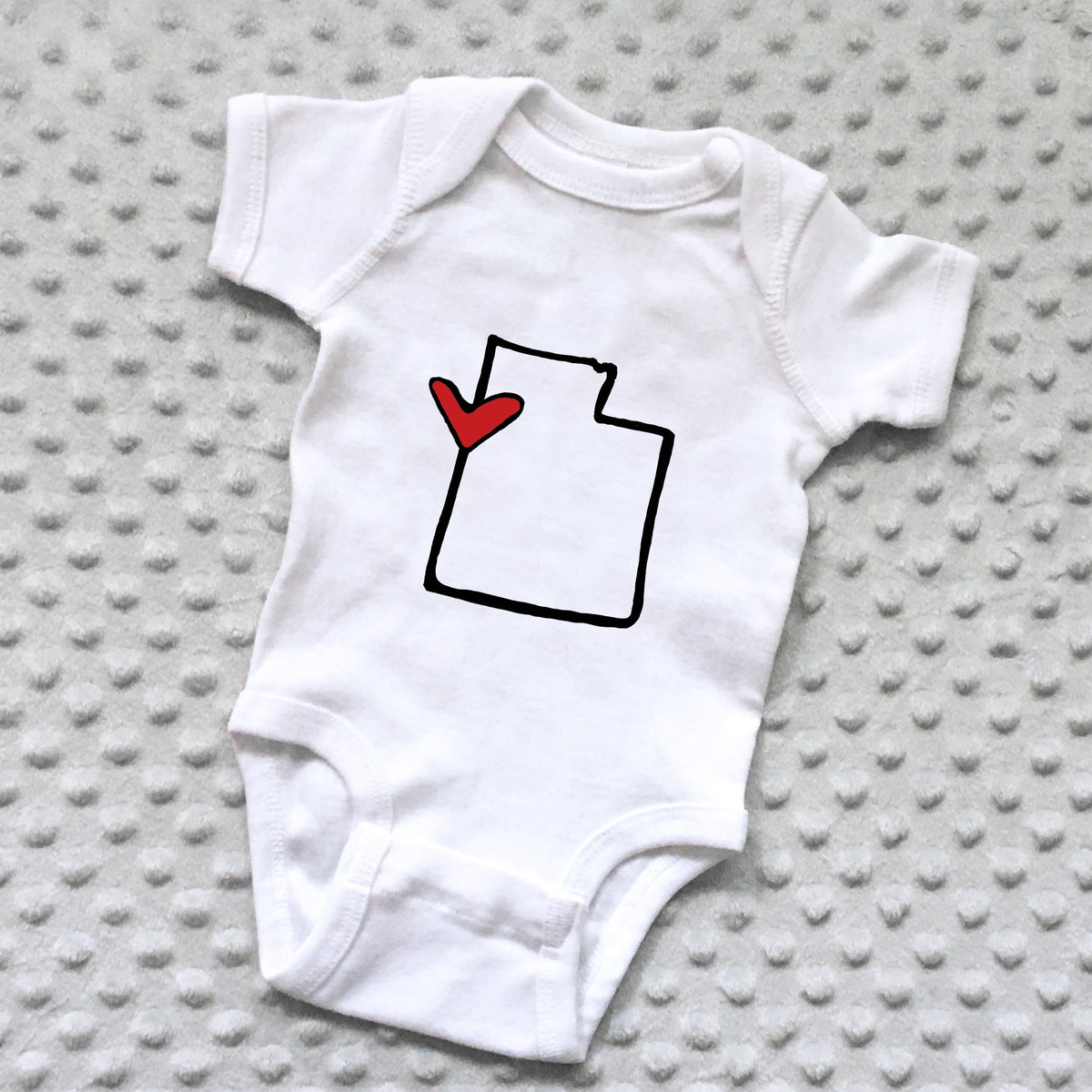 State Love Baby Onesie - NEWBORN