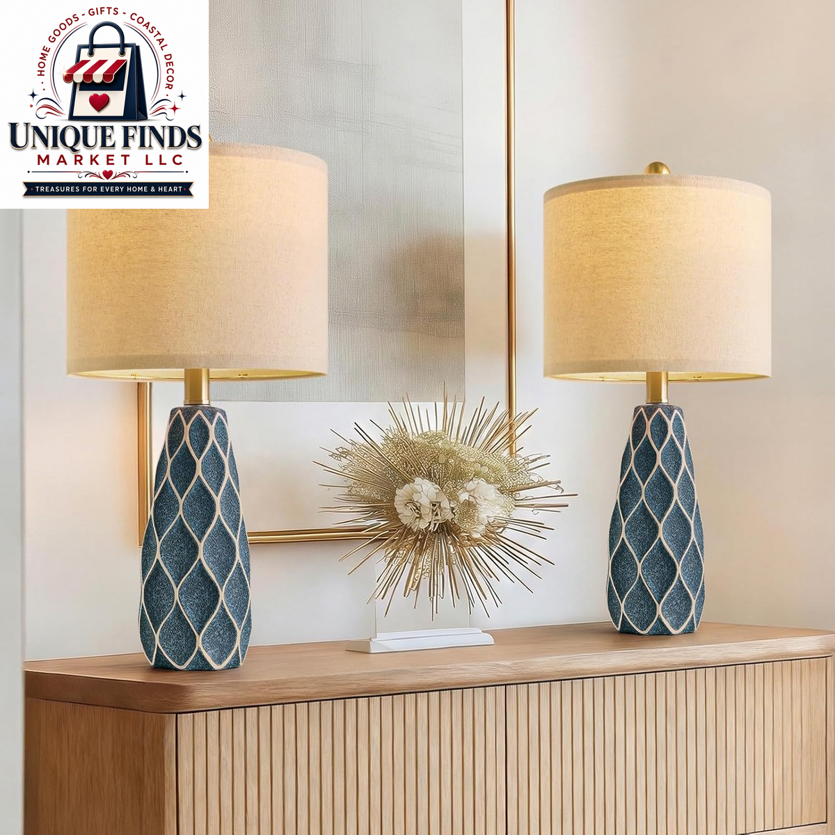 Set of 2 27.5" Green Ceramic Table Lamps for Bedroom and Living Room