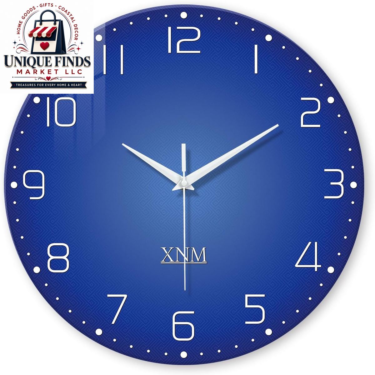 XNM 14-Inch Battery Operated Decorative Wall Clock