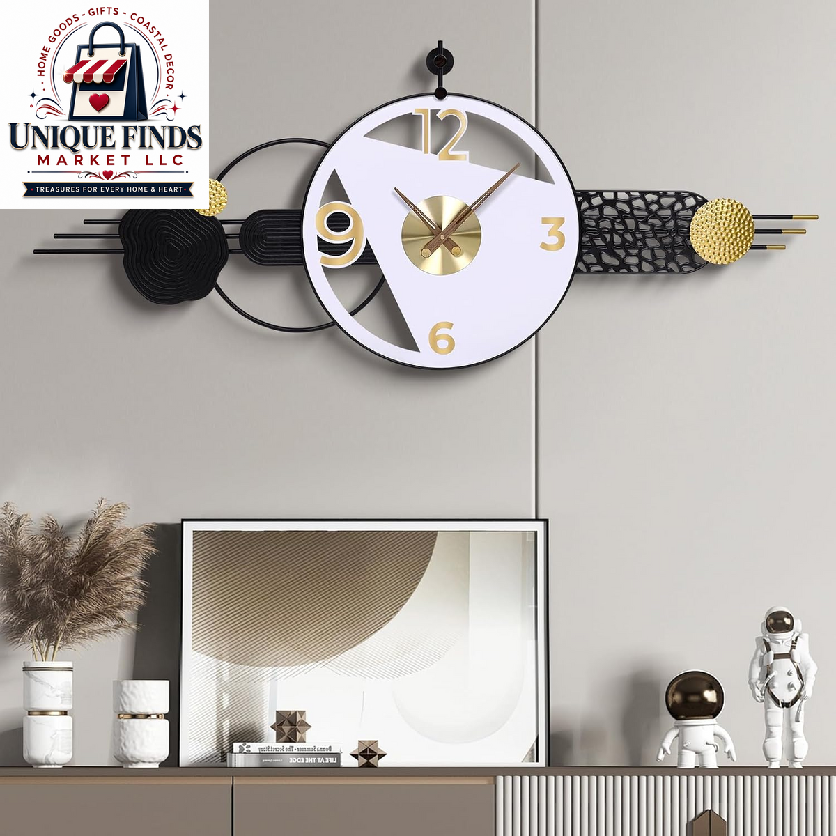 12-Inch Battery-Operated Wooden Wall Clock - Non-Ticking Quartz Analog Clock for Home and Classroom Decor - Easy to Install and Read