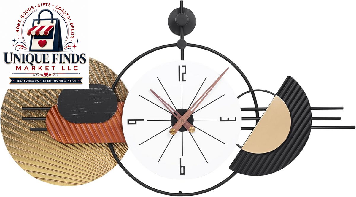 12-Inch Battery-Operated Wooden Wall Clock - Non-Ticking Quartz Analog Clock for Home and Classroom Decor - Easy to Install and Read