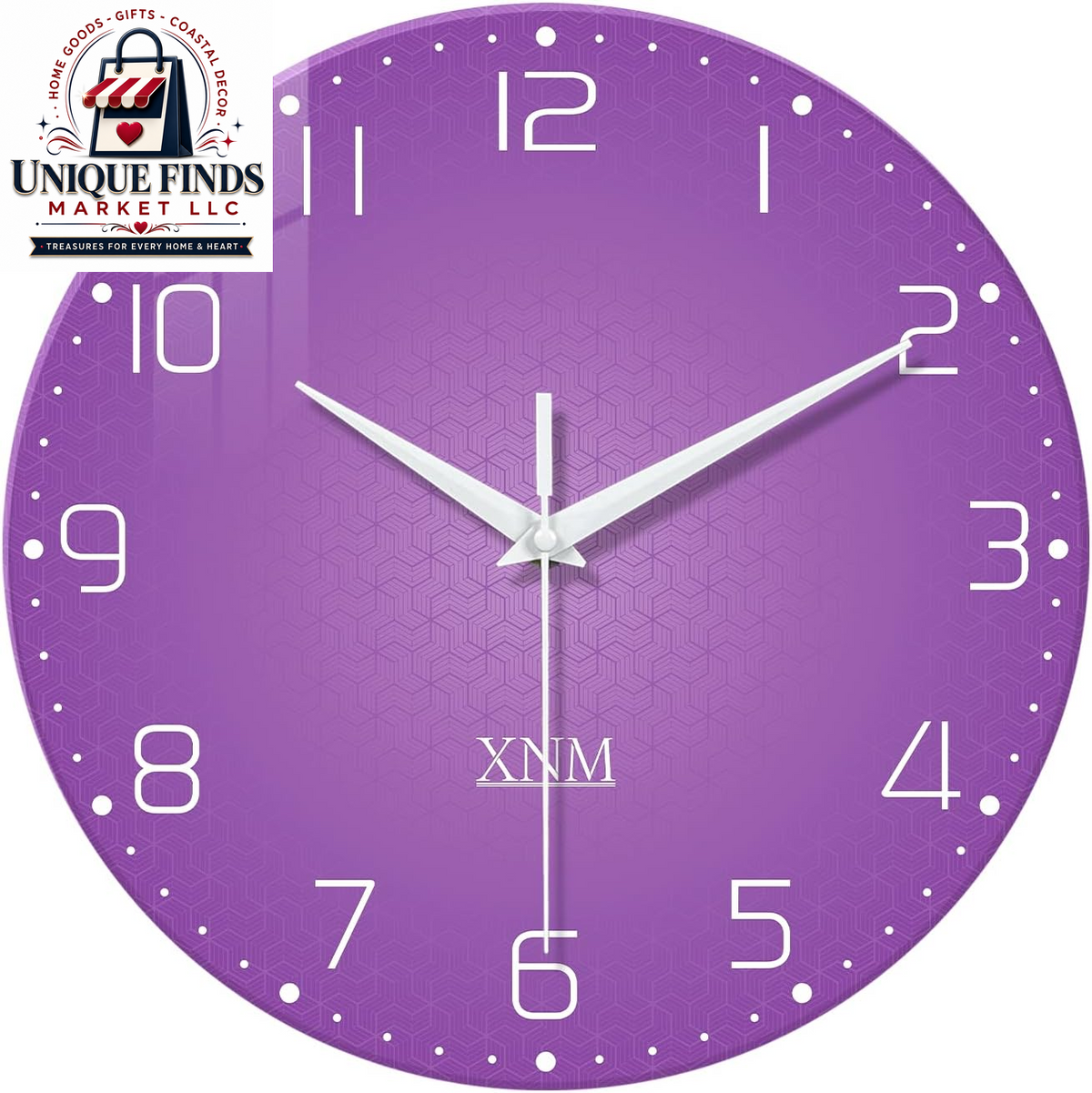 XNM 14-Inch Battery Operated Decorative Wall Clock