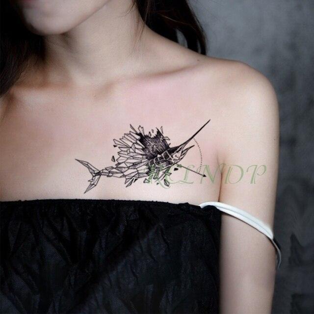 Waterproof Animal Temporary Tattoo Sticker Wolf Modern Tatoo Foot Neck Luxury Tattoos For Men Women