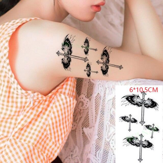 Waterproof Animal Temporary Tattoo Sticker Wolf Modern Tatoo Foot Neck Luxury Tattoos For Men Women