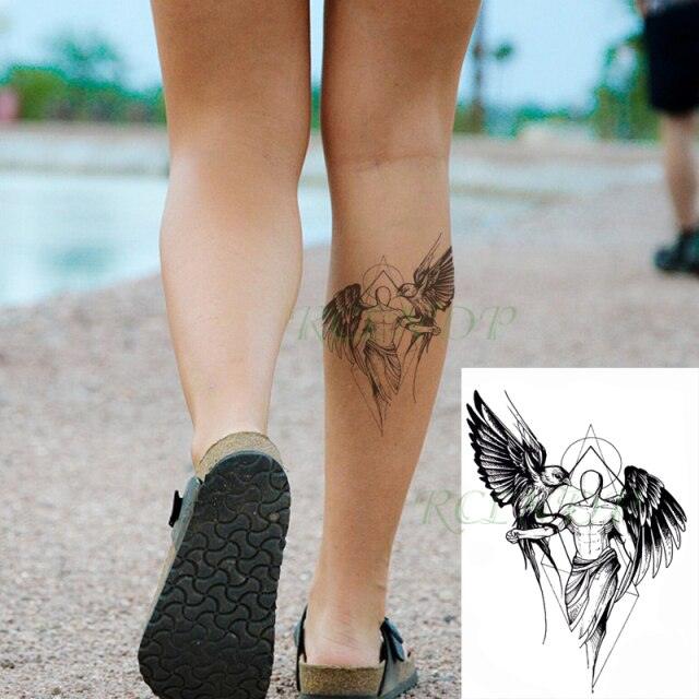 Waterproof Animal Temporary Tattoo Sticker Wolf Modern Tatoo Foot Neck Luxury Tattoos For Men Women