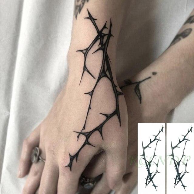 Waterproof Animal Temporary Tattoo Sticker Wolf Modern Tatoo Foot Neck Luxury Tattoos For Men Women