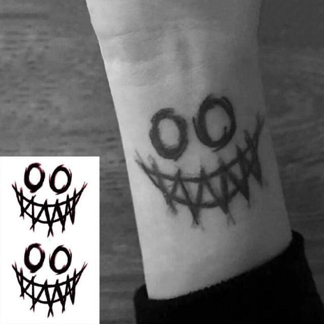 Women's Different Stickers Tattoo Temporary Waterproof Neck Arm Leg Tattoo Colorful Design