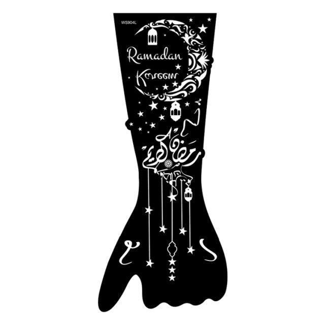 Womens Rose Tattoo Temporary Waterproof Body Tattoos Luxury Flower Design Modern Sticker