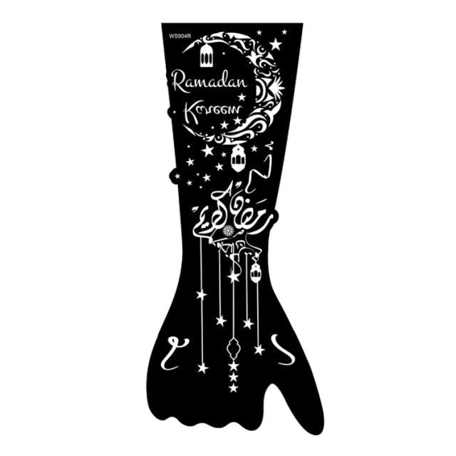 Womens Rose Tattoo Temporary Waterproof Body Tattoos Luxury Flower Design Modern Sticker